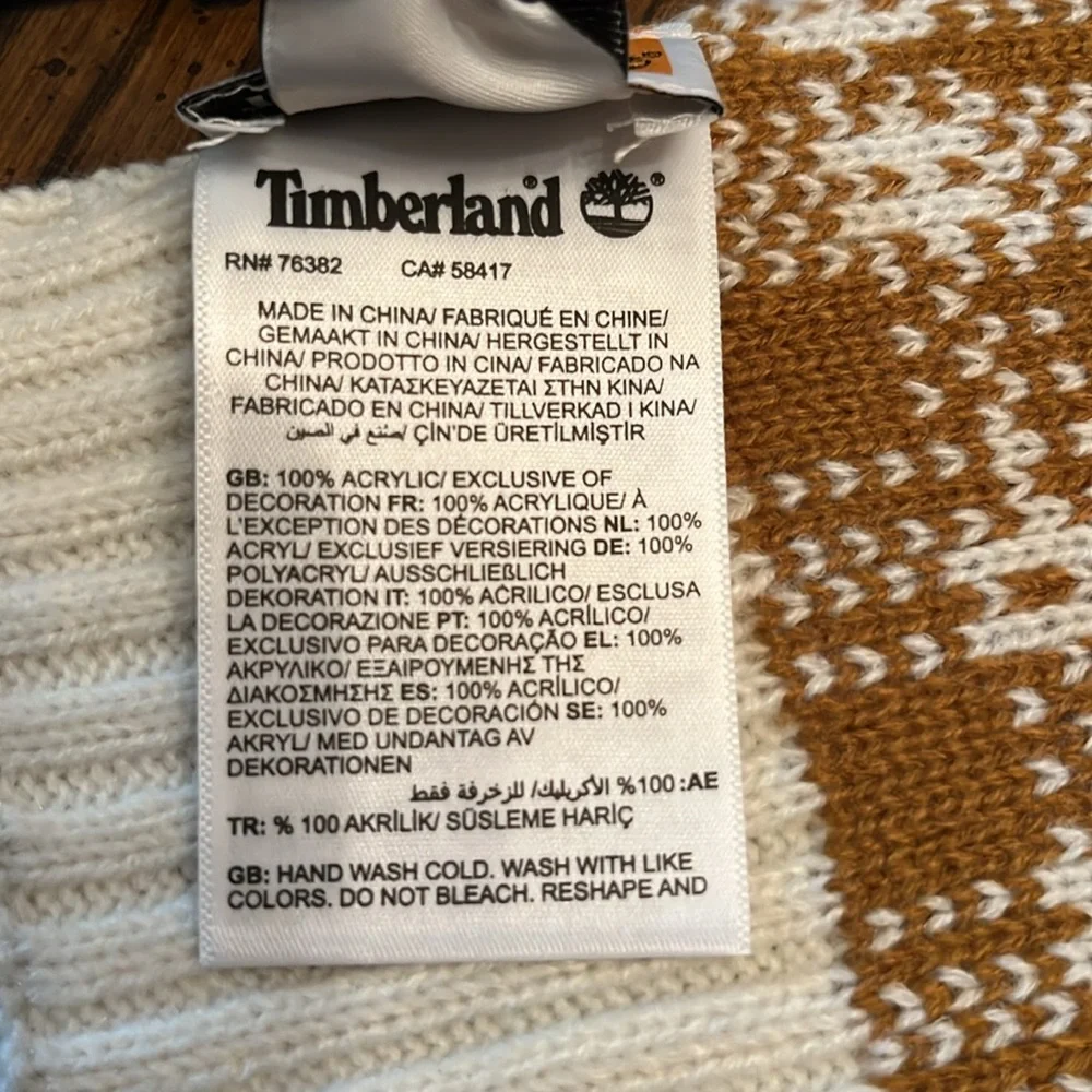 Timberland brown white